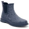 imageWestern Chief Womens Waterproof Chelsea Ankle Rain Boot with Elastic Gore and Rubber Lug Outsole  Stylish and Functional for Rainy DaysStudded