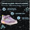 imageWestern Chief Kids Lighted Flash Feet Sneakers  Breathable Mesh Shoes with Flashing Lights Adjustable Strap and SlipResistant Outsole for Active Boys and GirlsWhite