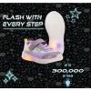 imageWestern Chief Kids Lighted Flash Feet Sneakers  Breathable Mesh Shoes with Flashing Lights Adjustable Strap and SlipResistant Outsole for Active Boys and GirlsWhite