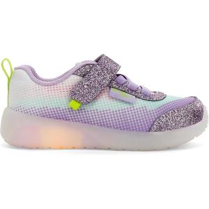 imageWestern Chief Kids Lighted Flash Feet Sneakers  Breathable Mesh Shoes with Flashing Lights Adjustable Strap and SlipResistant Outsole for Active Boys and GirlsWhite