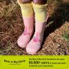 imageWestern Chief Girls Waterproof Printed Rain Boot with Easy Pull on Handles Unity Unicorn 3 Little Kid