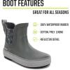 imageWestern Chief Kids Element Chelsea Kid Friendly Lightweight Waterproof Rain Boot with Cozy Lining  Perfect Outdoor Boots for Boys and GirlsGrey