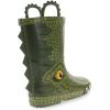 imageWestern Chief Kids Printed Waterproof Rubber Rain Boots  Durable and EasyOn Puddle BootsRex