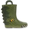 imageWestern Chief Kids Printed Waterproof Rubber Rain Boots  Durable and EasyOn Puddle BootsRex