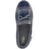 imageWestern Chief Mens Moccasin Slippers  Warm Fleece House Shoes for Men Indoor and Outdoor SlippersNavy