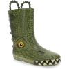 imageWestern Chief Kids Printed Waterproof Rubber Rain Boots  Durable and EasyOn Puddle BootsRex