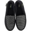 imageWestern Chief Mens Moccasin Slippers  Warm Fleece House Shoes for Men Indoor and Outdoor SlippersBlack