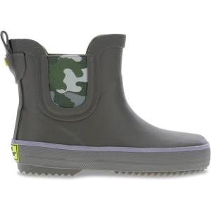 imageWestern Chief Kids Element Chelsea Kid Friendly Lightweight Waterproof Rain Boot with Cozy Lining  Perfect Outdoor Boots for Boys and GirlsOlive