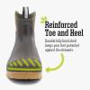 image:imageWestern Chief Unisex 365 Neoprene Cold Weather Boots for Men and Women  Cold Rated Seamless Waterproof Rubber AntiSlip Outsole AllWeather Outdoor FootwearBrownAnkle