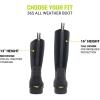 image:imageWestern Chief Unisex 365 Neoprene Cold Weather Boots for Men and Women  Cold Rated Seamless Waterproof Rubber AntiSlip Outsole AllWeather Outdoor FootwearBlack  Mid
