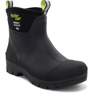 image:imageWestern Chief Unisex 365 Neoprene Cold Weather Boots for Men and Women  Cold Rated Seamless Waterproof Rubber AntiSlip Outsole AllWeather Outdoor FootwearBlackAnkle