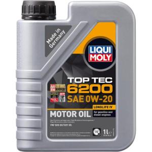 imageLIQUI MOLY Top Tec 6200 SAE 0W20  1 L  Fully synthetic engine oil  SKU 20236