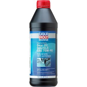 imageLiqui Moly Marine Fully Synthetic Gear Oil GL4GL5 SAE 75W90  1 L  Marine Gear Oil  SKU 20538