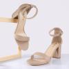 imageAnkis Heels for Women Open Toe Ankle Strap Chunky Heel Sandals 275 InchBeige