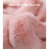 imageAnkis Fuzzy Slippers for Women  UltraSoft Skinfriendly DualStrap Furry Slippers  EVA Cushioned NonSlip Sole  Cozy Memory Foam Women House Slippers  Indoor and Outdoor Cloud SlippersPink