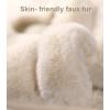 imageAnkis Fuzzy Slippers for Women  UltraSoft Skinfriendly DualStrap Furry Slippers  EVA Cushioned NonSlip Sole  Cozy Memory Foam Women House Slippers  Indoor and Outdoor Cloud SlippersBeige