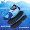 imageAnkis Water Shoes Hook ampamp Loop Closure Toddler Kids Outdoor Quick Dry Barefoot Walking Aqua Socks NonSlip for Sport Beach Swim SurfCrab