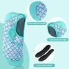 imageAnkis Water Shoes Hook ampamp Loop Closure Toddler Kids Outdoor Quick Dry Barefoot Walking Aqua Socks NonSlip for Sport Beach Swim SurfFish Scale