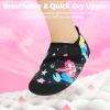 imageAnkis Water Shoes Hook ampamp Loop Closure Toddler Kids Outdoor Quick Dry Barefoot Walking Aqua Socks NonSlip for Sport Beach Swim SurfMermaid