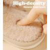 imageAnkis Womens Fuzzy Memory Foam Slippers Cross Band Cozy Plush Home Slippers Fluffy Furry Open Toe House Shoes Indoor Outdoor Slide SlipperCamel