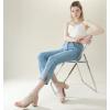 imageAnkis Nude Black Heels 25 Block Chunky White Clear Silver Heel Dressy Open Toe Heels For Women Ankle Strap Low Short Thick Strappy Dress Comfortable Sandal Casual Party Wedding Event Summer ShoesNude Nubuck