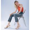 imageAnkis Nude Black Heels 25 Block Chunky White Clear Silver Heel Dressy Open Toe Heels For Women Ankle Strap Low Short Thick Strappy Dress Comfortable Sandal Casual Party Wedding Event Summer ShoesWhite Pu
