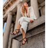 imageAnkis Nude Gold Black Heels Strappy Heels for Women 3 Inch Stiletto Open Toe Sandals for Wedding Evening Party HomecomingBlack Nubuck