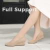 imageAnkis Black Nude Silver Gold Wedges for Women Low Heel Womens Wedge Comfortable Closed Toe Women Pumps Dress Shoes 2InchNude Suede