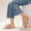imageAnkis Black Pink Grey Camel Fur SlidesCute Chic Versatile Pretty Soft Platform Slides Open Toe Nonslip Womens House Fluffy Slippers Fuzzy Slippers for Women Indoor Outdoor All SeasonsCamel