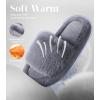 imageAnkis Comfy Womens Plush Slippers  Cute Chic Versatile Pretty Platform Slippers Open Toe Nonslip Womens House Fluffy Slippers Fuzzy Slippers for Women Indoor Outdoor All SeasonsGrey