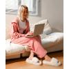 imageAnkis Comfy Womens Plush Slippers  Cute Chic Versatile Pretty Platform Slippers Open Toe Nonslip Womens House Fluffy Slippers Fuzzy Slippers for Women Indoor Outdoor All SeasonsBeige