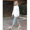 imageAnkis Comfy Womens Plush Slippers  Cute Chic Versatile Pretty Platform Slippers Open Toe Nonslip Womens House Fluffy Slippers Fuzzy Slippers for Women Indoor Outdoor All SeasonsCamel