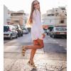 imageAnkis Platform Sandals Two Bands Open Toe Heeled Sandals with Adjustable Ankle Strap Comfortable and Lightweight Wedge Shoes in SummerNude Pu
