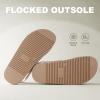 imageAnkis Black White Beige Nude Womens Flat Sandals Comfort Adjustable Front Strap and with a Back Strap Women Summer SandalsNude
