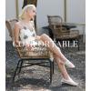 imageAnkis Mesh Ballet Flats for Women Black Mesh Flats Buckle Strap Mary Jane Ballerina Flats Womens Fishnet Flat Sandals Shoes for Dressy SummerWhite