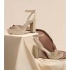 imageAnkis Platform Heels for Women 4 Inches Chunky Heels Sandals for Women Comfy Open Toe Block Heeled Sandals Nude White Silver Gold Black Ankle Strappy HeelsNude Nubuck