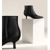 imageKitten Heel Ankle Boots for Women  Black Kitten Heels Ankle Booties Womens Winter Fall Boots for Women 2025 Dress Shoes Pointed Toe Side Zipper Memory Foam Leather Low Heel Short Boots ComfortableMulti