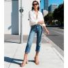 image:imageAnkis Strappy Heels for women Square Nude WHite Black Open Toe Chunky Block Heels Ankle Strap Buckle Sandals for Women Comfortable Wedding Party Dress Shoes 2026Nude