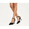 image:imageAnkis Closed Toe Kitten Heels for Women Bow Stiletto Heel Pumps Dress Wedding Party ShoesBlack Suede