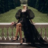 image:imageAnkis White Wedding Heels Black Closed Toe Pearl Heels with Ankle StrapBlack Pu