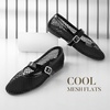image:imageAnkis Womens Mary Jane Ballet Flats Mesh Jelly Fishnet SandalsBlack