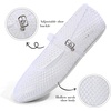 image:imageAnkis Womens Mary Jane Ballet Flats Mesh Jelly Fishnet SandalsJelly Clear