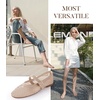 image:imageAnkis Womens Mary Jane Ballet Flats Mesh Jelly Fishnet SandalsNude