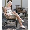 image:imageAnkis Womens Mary Jane Ballet Flats Mesh Jelly Fishnet SandalsWhite