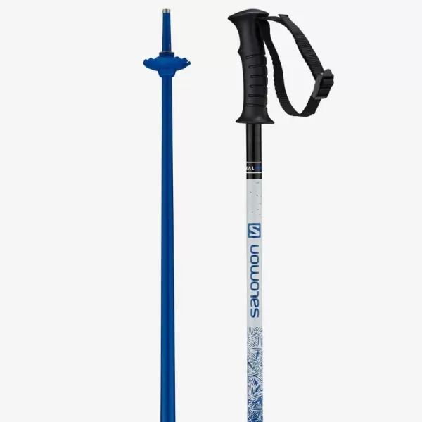 Salomon Kaloo Junior Alpine Ski Poles, Size 100, Blue