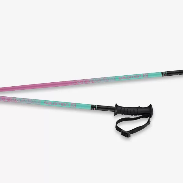 Salomon Kaloo Junior Alpine Ski Poles, Size 100, Blue