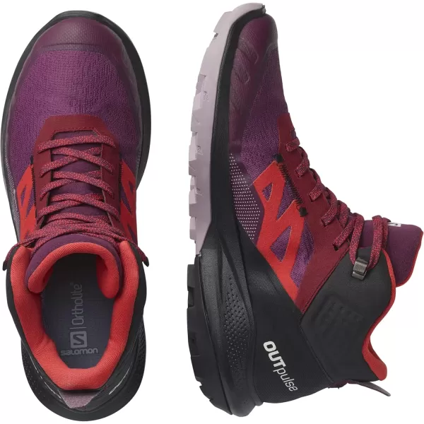 Salomon Women's Outpulse Mid Gore-tex Hiking Boots Trail Running Shoe
