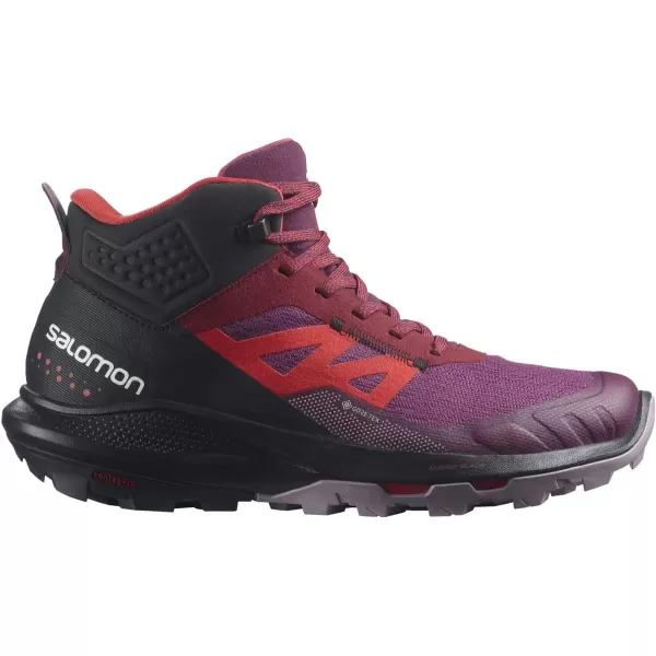 Salomon Women's Outpulse Mid Gore-tex Hiking Boots Trail Running Shoe