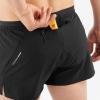 imageSalomon Mens Cross 3quot Shorts for Trail RunningLaurel Wreath