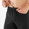 imageSalomon Mens Cross 7 Shorts No L MDeep Black